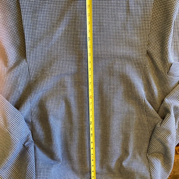 S.Cohen suit jacket, beautiful new condition, blue plaid pattern - Picture 5 of 5